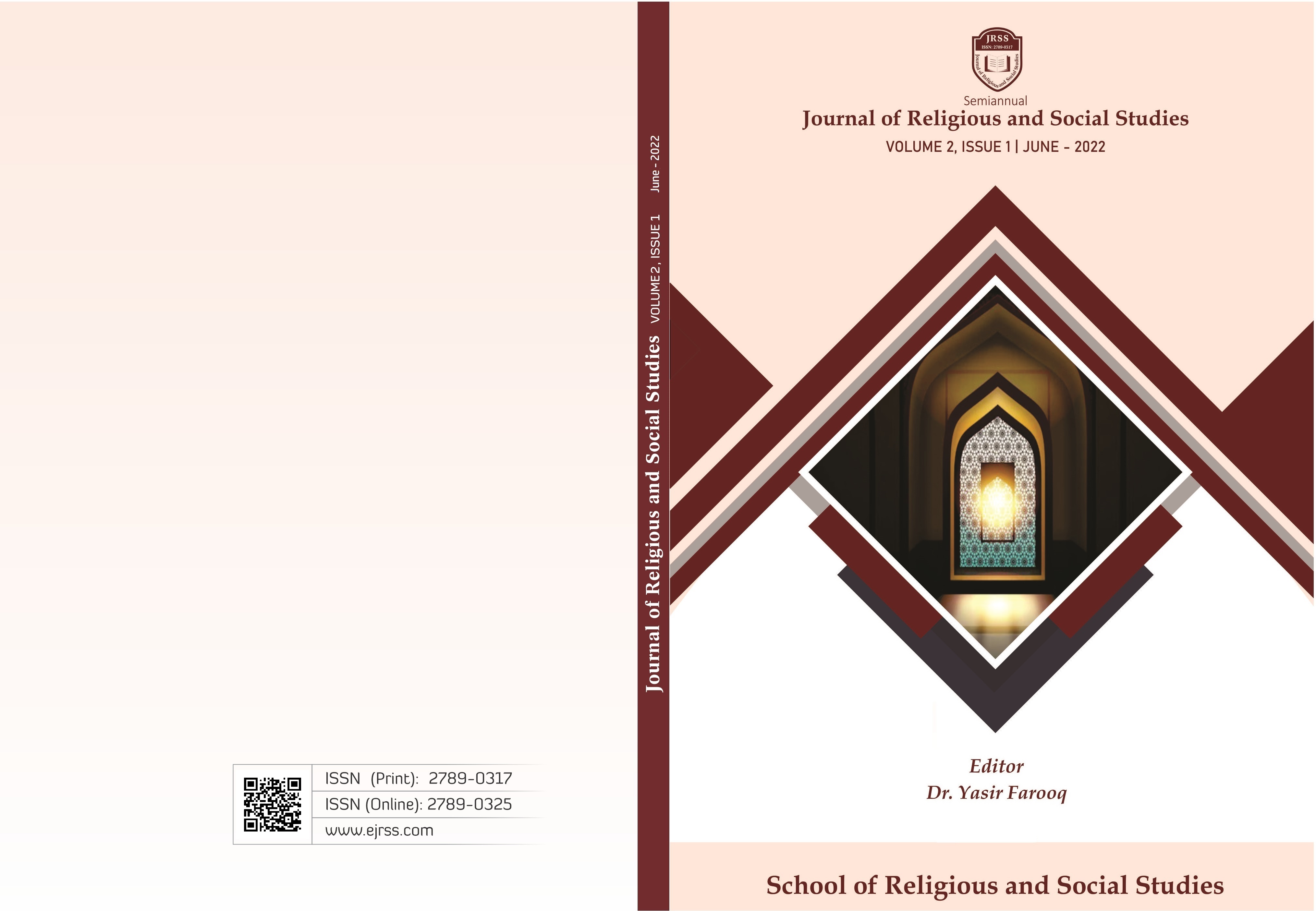 					View Vol. 2 No. 01 Jan-Jun (2022): Journal of Religious and Social Studies-JRSS
				