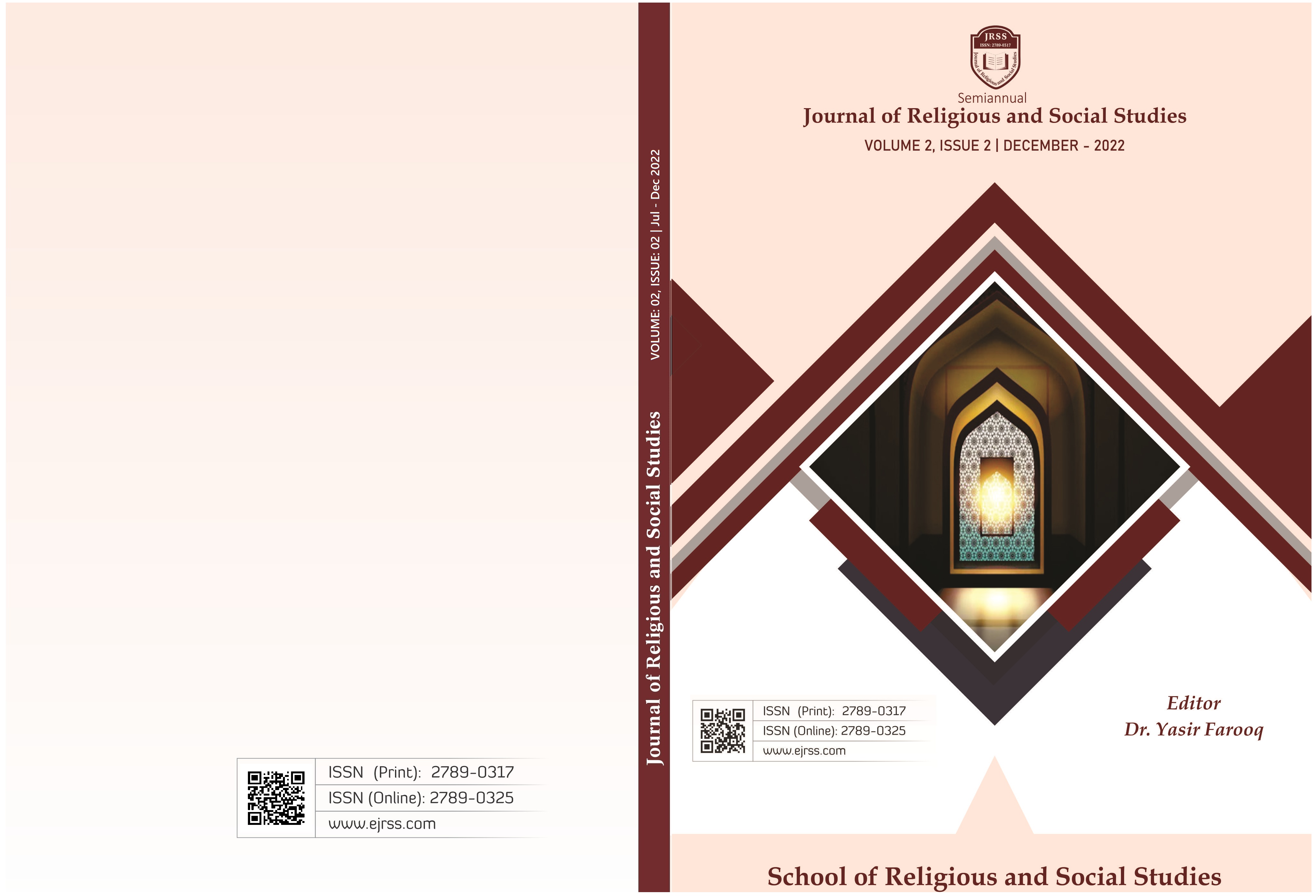 					View Vol. 2 No. 02 Jul-Dec (2022): Journal of Religious and Social Studies-JRSS
				