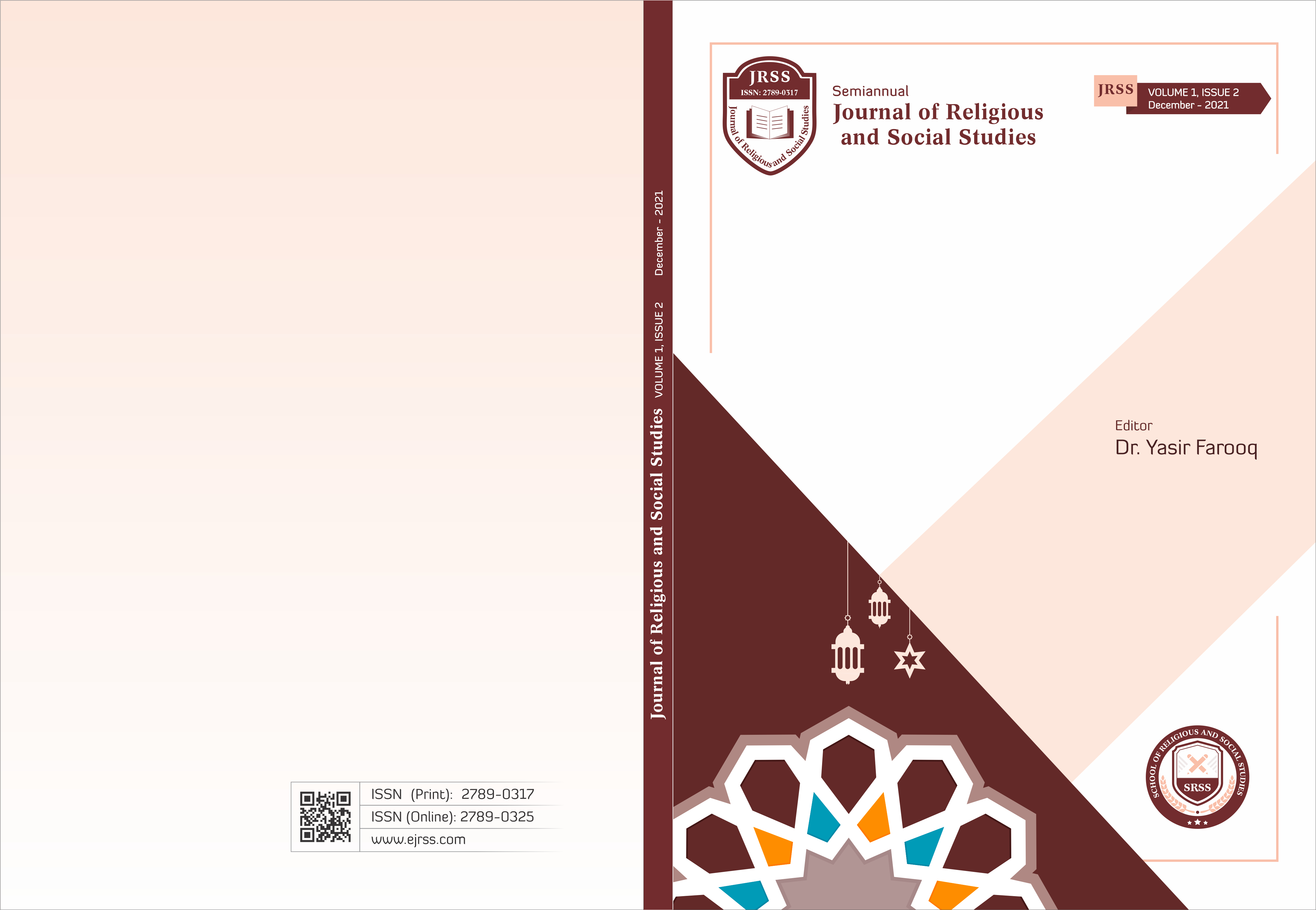 					View Vol. 1 No. 02 Jul-Dec (2021): Journal of Religious and Social Studies-JRSS
				
